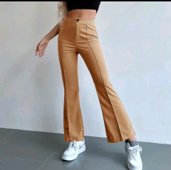 [DS] [ARRA] [150-250-0] SLACKS FOR WOMEN HIGH WAISTED SLIM FITTING
