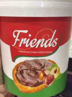 [WC] FRIENDS CHOCO HAZELNUT CREAM