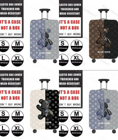 [AI61] THICKENED ELASTIC SUITCASE COVER TROLLEY DUSTPROOF ANTI SCRATCH