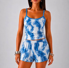 [AI107] KNITTED PADDED TERNO SANDO SHORT FOR WOMEN XS-XL