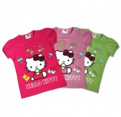 Girls T-shirt ( 5 To 8 Years) Brand Hello Kitty
