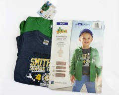 Boys Long Sleeved T-shirt  And Sweater Set (15 Months to 5 Years) 