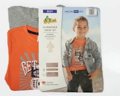 Boys Long Sleeved T-shirt  And Sweater Set (2  to 6 Years) 