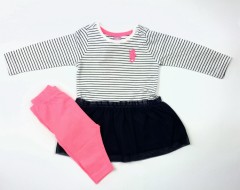 Girls Tunic And Leggings Set (1 to 12 Months ) 