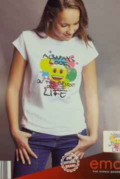 EMOJI Womens T-shirt (XXXS - XXS - XS - S - M ) 