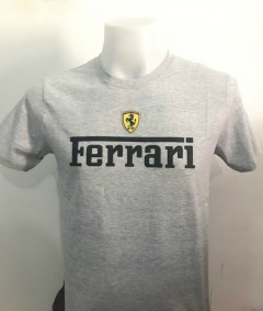 FERRARI Mens Tshirt (GRAY) (XS - S - M - L - XL - XXL) 