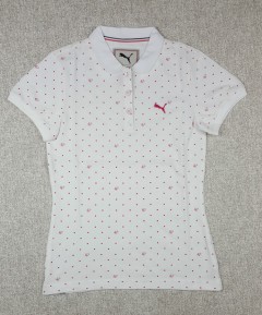 mark PUMA Womens Tshirt (WHITE) ( 8 to 18 UK )