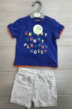 PM Boys T-shirt And Shorts Set (3 to 24 Months  )