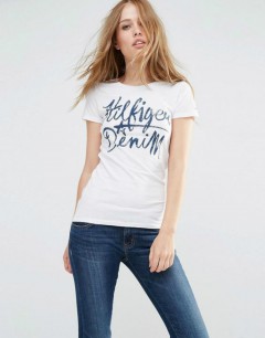 mark TOMMY - HILFIGER Women's T-shirt (XS - S - M - L - XL - XXL ) 