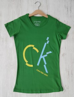 Calvin klein Ladies T-Shirt (GREEN) (S - M - L - XL)