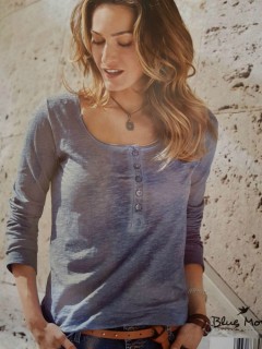 BLUE MOTION Womens Damen Langarm Shirt (XS - S - M - L - XL - XXL)