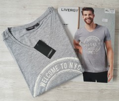 LIVERGY Mens T-shirt (XS - S - M - L - XL - XXL) 