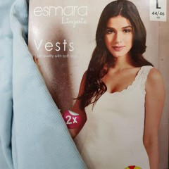 ESMARA ESMARA 2 Pcs Womens Vests Pack (XS  - S - M - L - XL - XXL)
