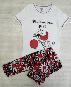 VANILLA VANILLA Night & Day Womens T-shirt And Pyjama Set ( S - M - L - XL)