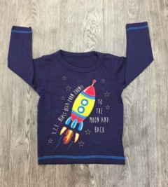PM Boys Long Sleeved Shirt (PM) (6 Months to 4 Years)
