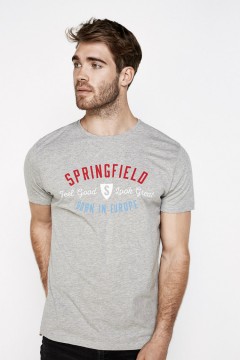 SPRINGFIELD SPRINGFIELD Mens T-Shirt ( XL - XXL - 3XL ) 