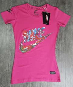 NIKE Womens T-Shirt (PINK) (S - M - L - XL) 