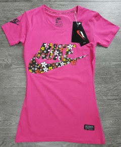 NIKE Womens T-Shirt (PINK) (S - M - L - XL) 
