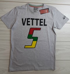 FERRARI Mens T-Shirt (GRAY) (S - M - L - XL )