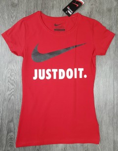 NIKE Womens T-Shirt (RED) (S - M - L - XL) 