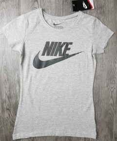 NIKE Womens T-Shirt (GRAY) (S - M - L - XL) 