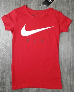 NIKE Womens T-Shirt (RED) (S - M - L - XL) 