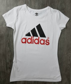 ADIDAS Womens T-Shirt (WHITE) (S - M - L - XL) 