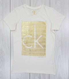 Calvin klein Ladies T-Shirt (WHITE) (S - M - L - XL)
