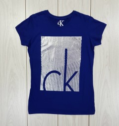 Calvin klein Ladies T-Shirt (BLUE) (S - M - L - XL)
