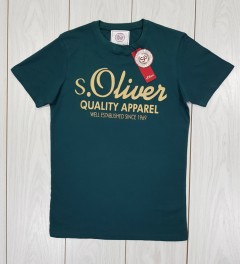 S.Oliver S.Oliver Mens T-Shirt (GREEN) (S - XL - XXL)