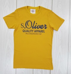 S.Oliver S.Oliver Mens T-Shirt (YELLOW) (S -  M - L - XL)