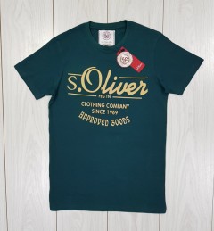 S.Oliver S.Oliver Mens T-Shirt (GREEN) (S  - XL - XXL)