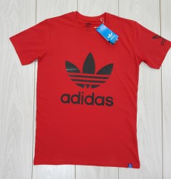 ADIDAS Mens T-Shirt (RED) ( S -  M - L - XL)