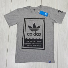 ADIDAS Mens T-Shirt (GRAY) ( S - M - L - XL)