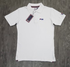 FILA Mens T-Shirt (WHITE) (XS - S - M - L - XL - XXL) 