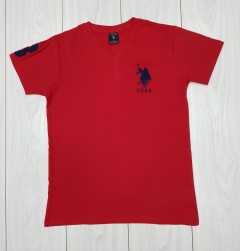 U.S. POLO ASSN Mens T-Shirt (RED) (S- M - L - XL)