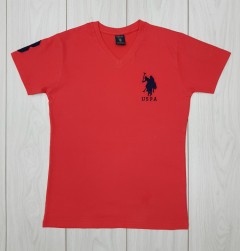 U.S. POLO ASSN Mens Mens T-Shirt (RED) (S- M - L - XL)