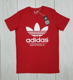ADIDAS Mens T-Shirt (RED) (S - M - L - XL - XXL)