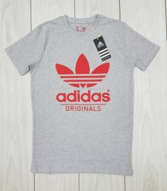 ADIDAS Mens T-Shirt (GRAY) (S - M - L - XL)