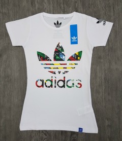 ADIDAS Womens T-Shirt (WHITE) (S - M - L - XL)