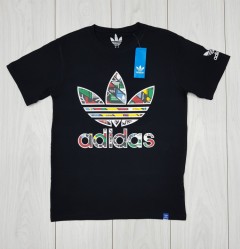 ADIDAS Mens T-Shirt  (BLACK) (S - M - L - XL)