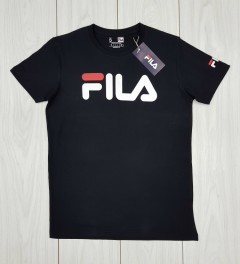 FILA Mens T-Shirt (BLACK) (S - M - L - XL)