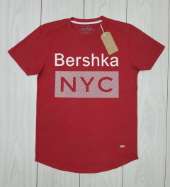 BERSHKA BERSHKA Mens T-Shirt (RED) (S - M - L - XL - XXL)
