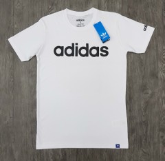 ADIDAS Mens T-Shirt (WHITE)(S - M - L - XL)