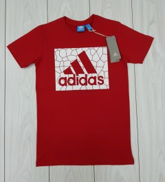 ADIDAS Mens T-Shirt (RED) (S - M - L - XL)