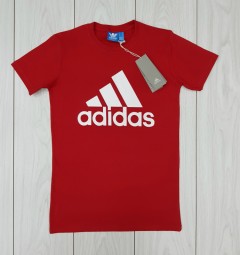 ADIDAS Mens T-Shirt (RED) (S - M - L - XL)