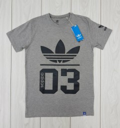 ADIDAS Mens T-Shirt (GRAY) ( S - M - L - XL)