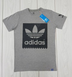 ADIDAS Mens T-Shirt (GRAY) ( S - M - L - XL)