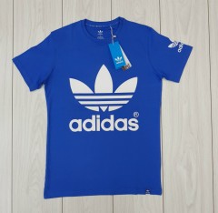 ADIDAS Mens T-Shirt (BLUE) ( S - M - L - XL)