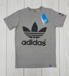 ADIDAS Mens T-Shirt (GRAY) ( S - M - L - XL)